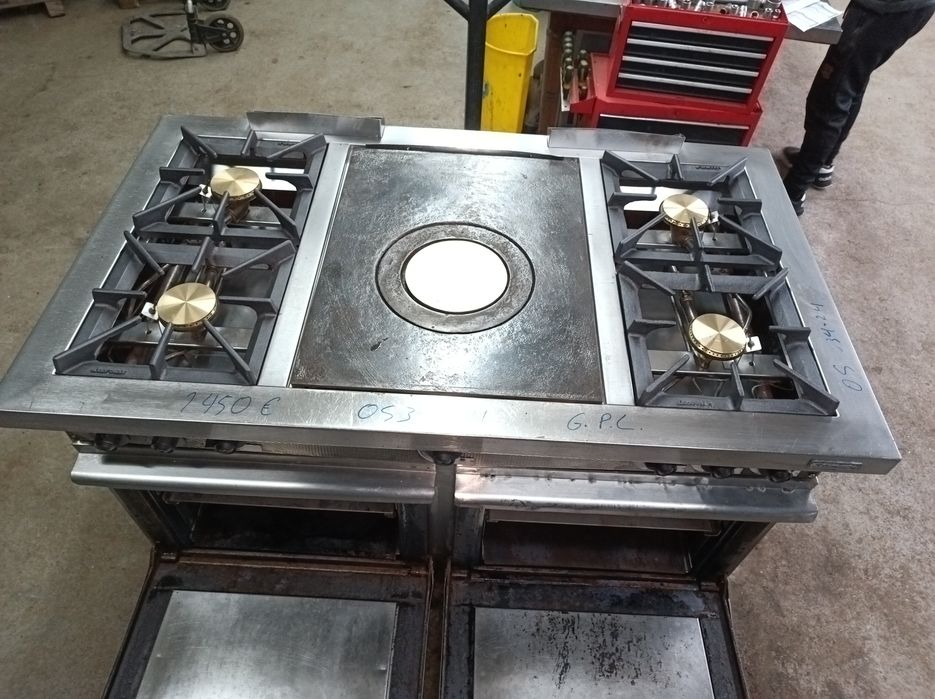 Fogão industrial a gás 5 queimadores