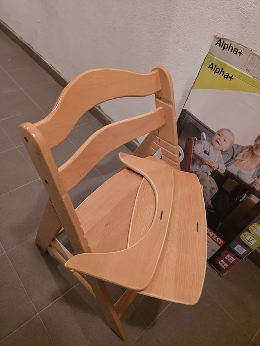 Krzesełko drewniane Hauck