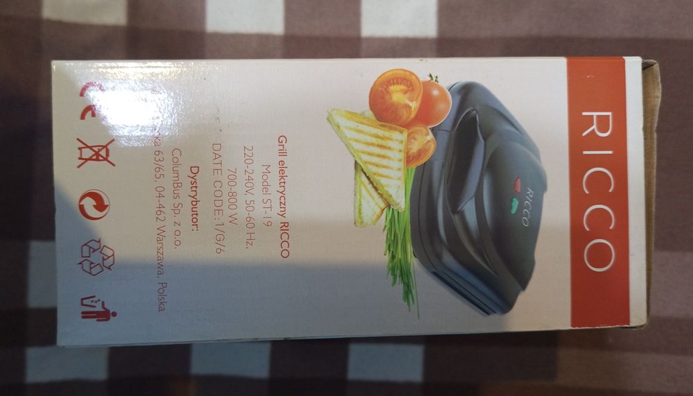 Grill elektryczny / opiekacz do kanapek