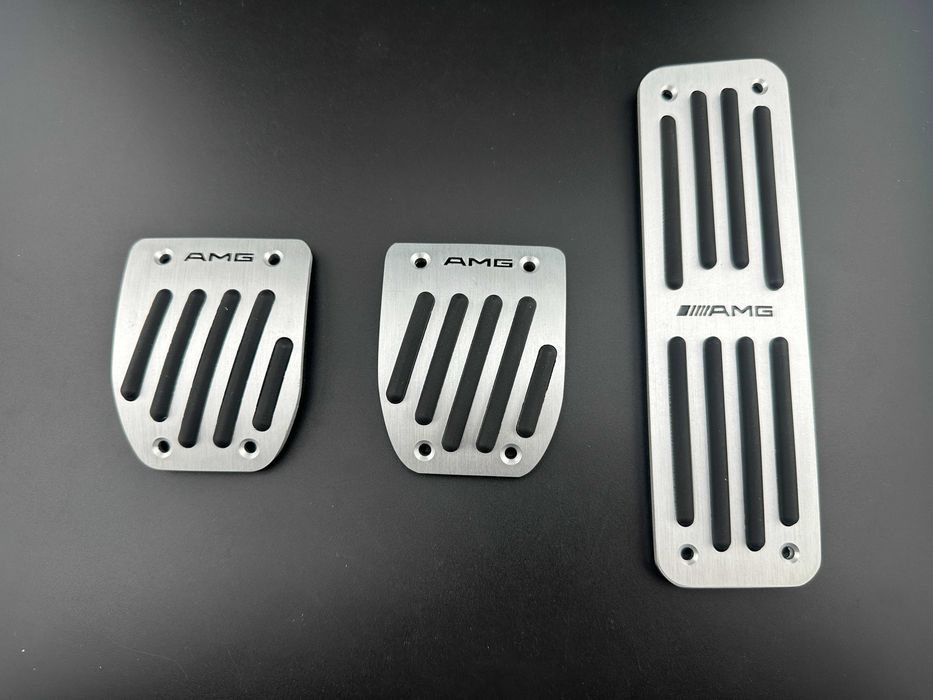 Накладки на педалі алюмінієві Mercedes W124,140,202 W203 W208 W210 W220