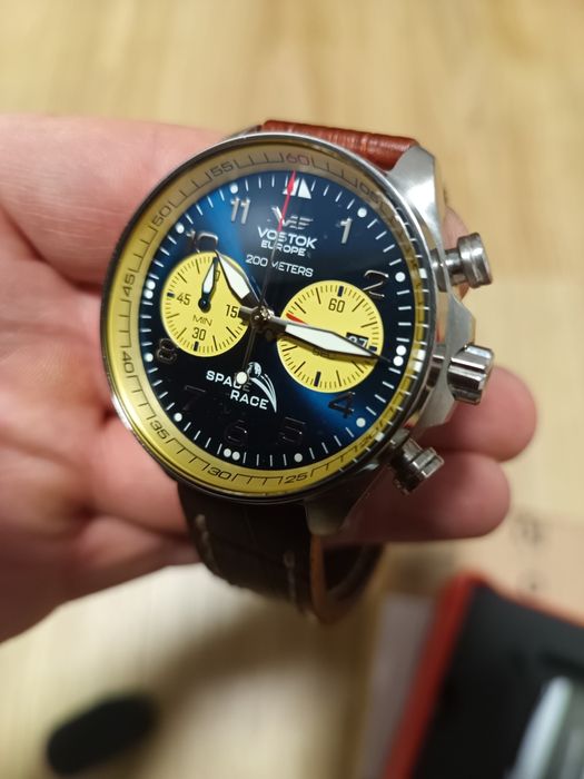 Zegarek Vostok skórzany pasek