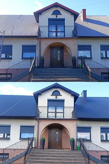 Malowanie Mycie Dachów, Elewacji, Hal, Ogrodzeń