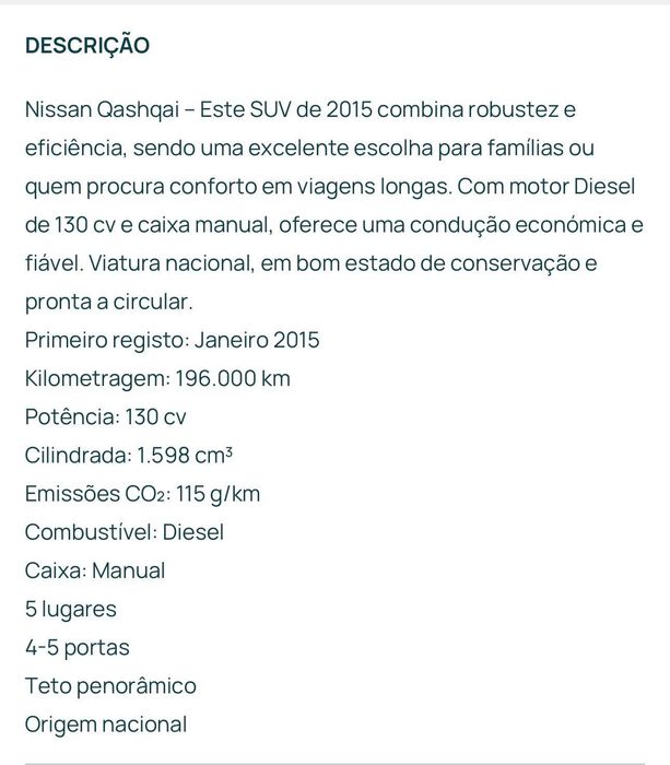Nissan Qashqai 1.6 dci