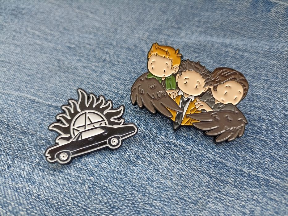 Пін значок надприродне сверхъестественное supernatural пин