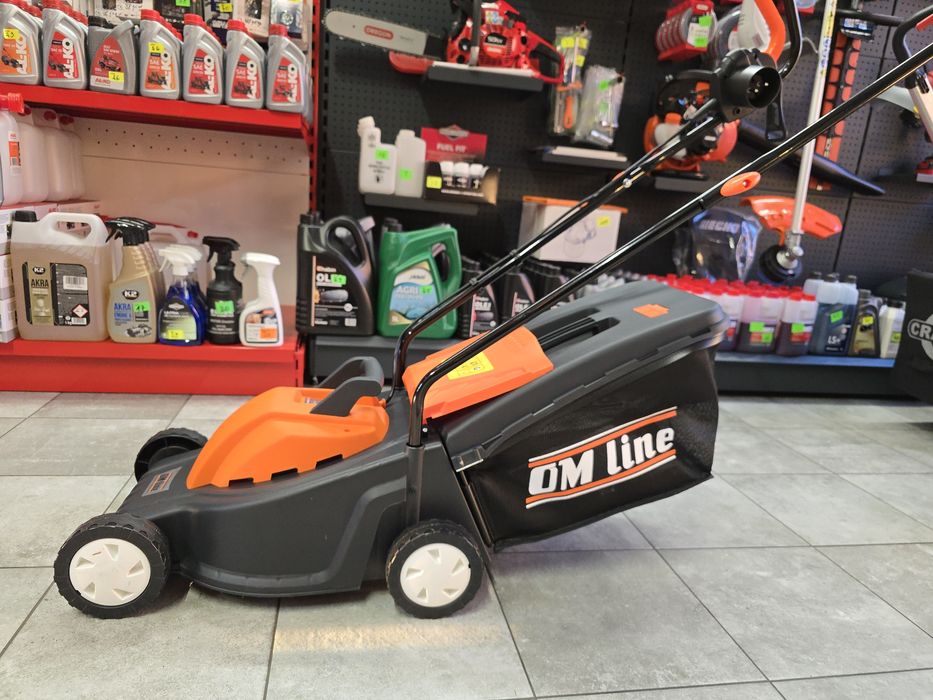 Kosiarka elektryczna OM LINE 1200w Indukcja Raty Serwis