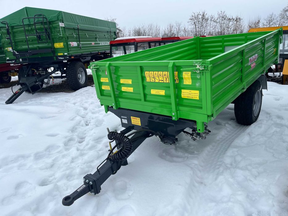 Przyczepa rolnicza 1-osiowa 2,5 tony Wodziński WTP1W1 "Od ręki"