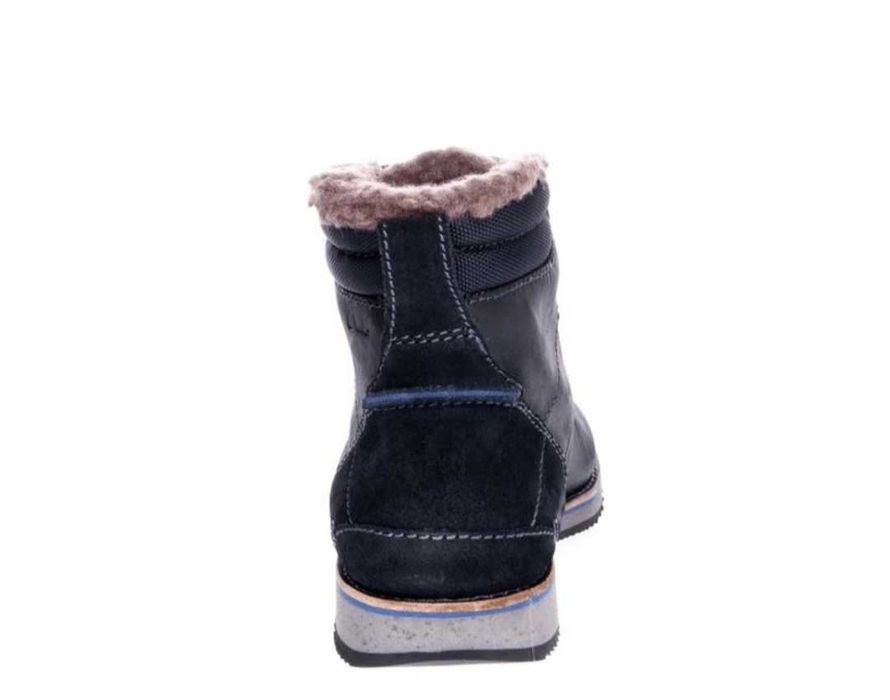 Clarks р.44-45 стельки-30см зимние кожаные ботинки мужские