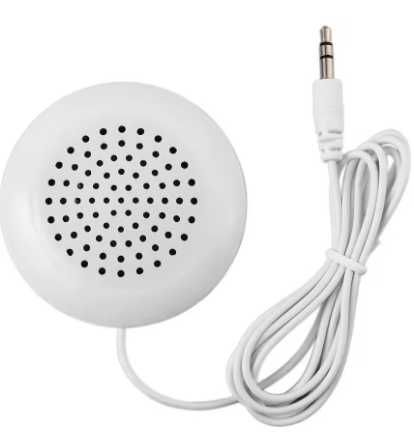 Mini Alto-Falante de Travesseiro 3,5mm para MP3/CD/Rádio