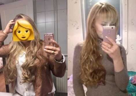 Doczepiane włosy clipin 65cm blond orzechowy brąz