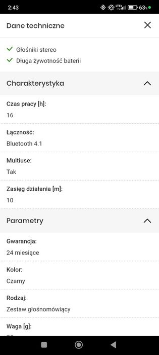 Zestaw głośnomówiący XBLITZ X1000