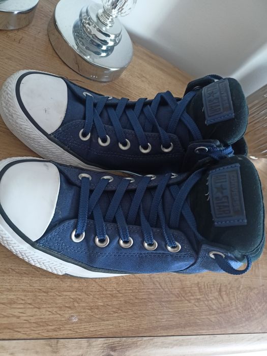 Trampki all Star Converse 37,5 granatowe za kostkę