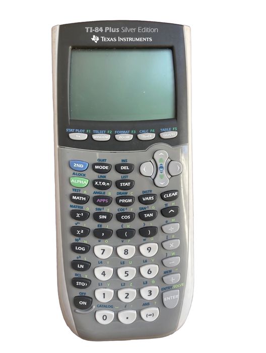 calculadora gráfica TI-84 Plus Silver Edition da Texas Instruments