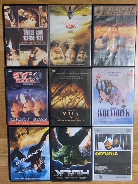 57 Filmes DVD Zona2 - Detalhe na Descrição