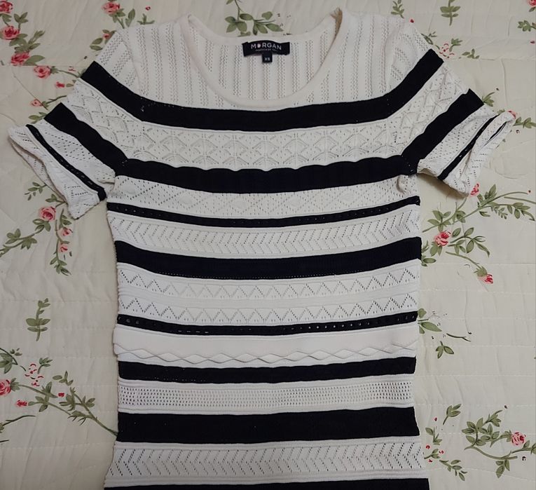 Vestido Morgan às riscas