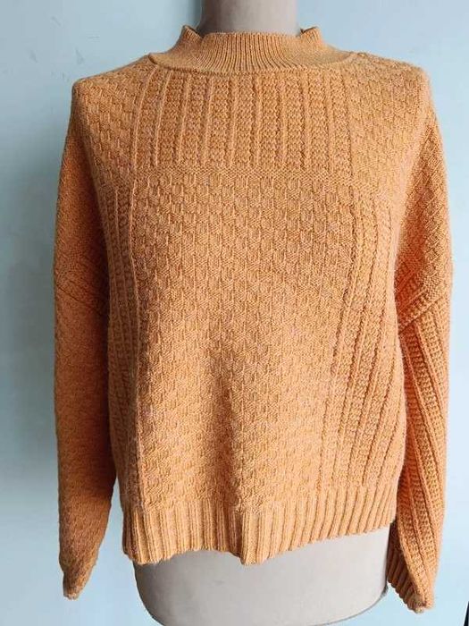 Musztardowy Mohito sweter damski rozmiar XL