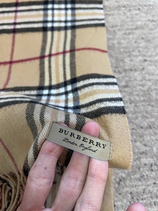 Шарф Burberry в клітинку