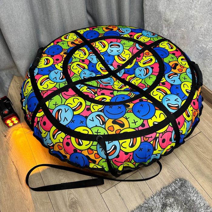 тюбинг надувной 100см,ватрушка для катания,шайба зимня для катания