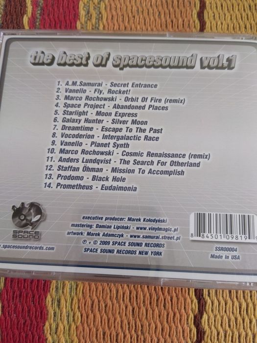 The Best of Spacesound vol 1,album Cd