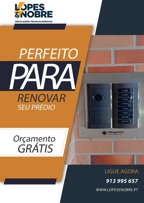 Videoporteiro Prédios, Condomínio, e Moradia Em Odivelas