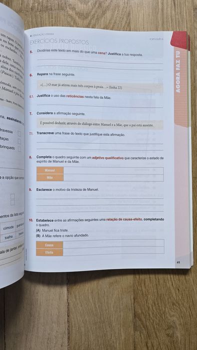 Livro de preparação testes de Português 6°ano