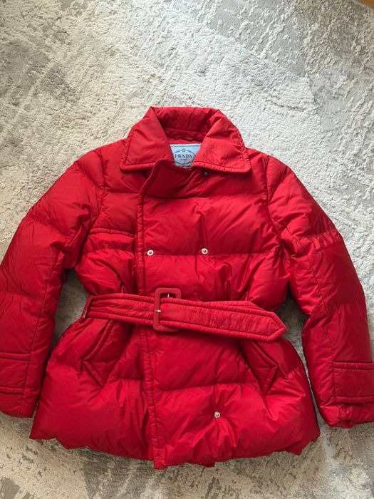 куртка пуховик Prada оригінал XS