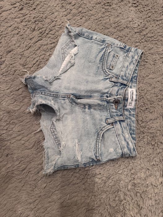 Krótkie spodenki Pull and Bear dżinsowe damskie roz.32