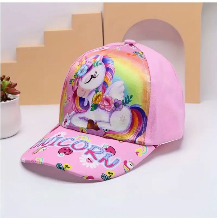 Boné / Chapéu Rosa Unicórnio NOVO