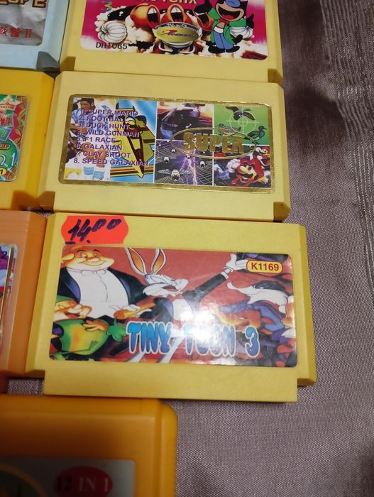 Картриджи денди.