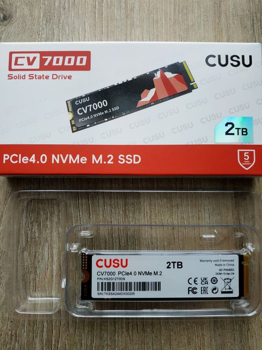 SSD 2Tb PCle 4.0 NVMe M.2