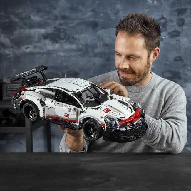 Конструктор Technic PORSCHE 911 RSR 1580 деталей сумісний із lego-лего