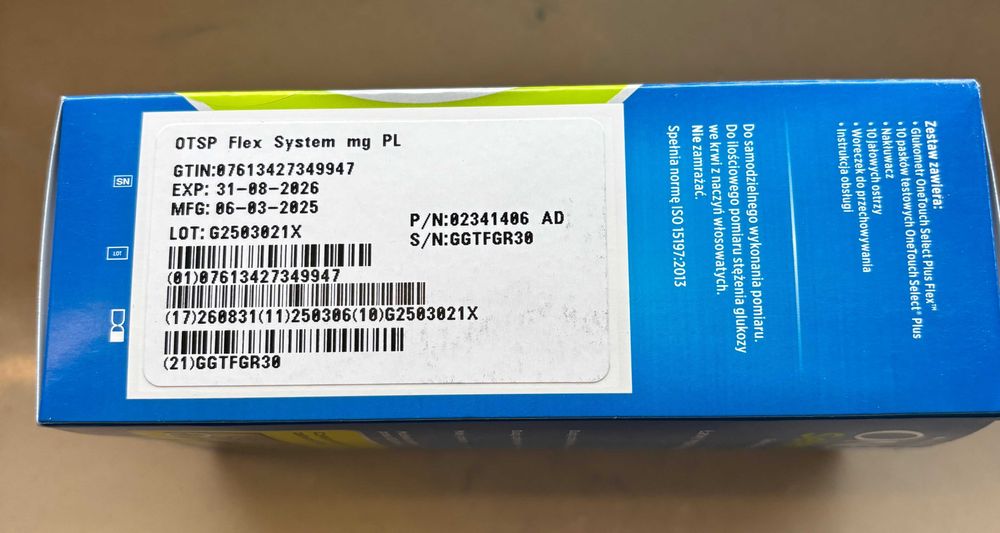 Glukomert OneTutch Select Plus Flex, fabrycznie NOWY!!!