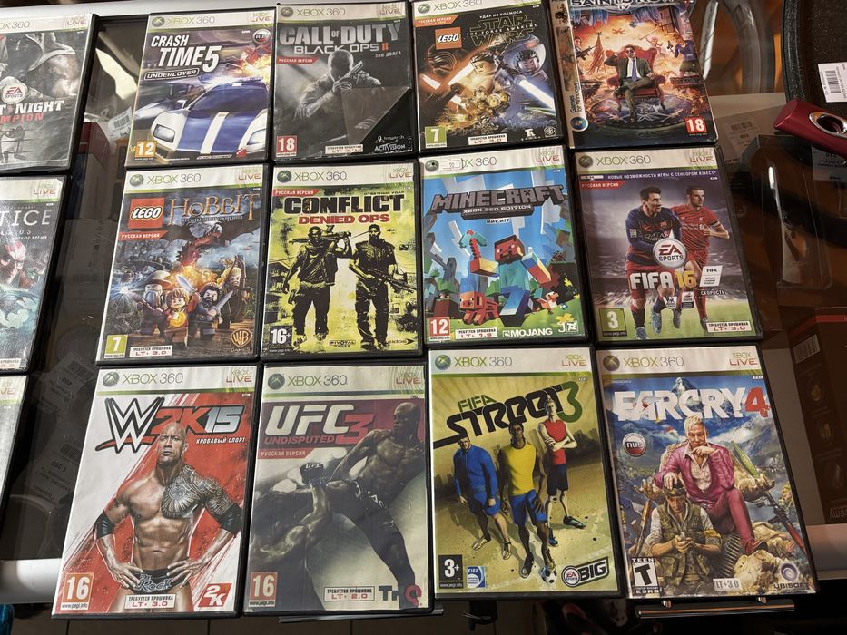 Диски ігрові XBOX 24шт