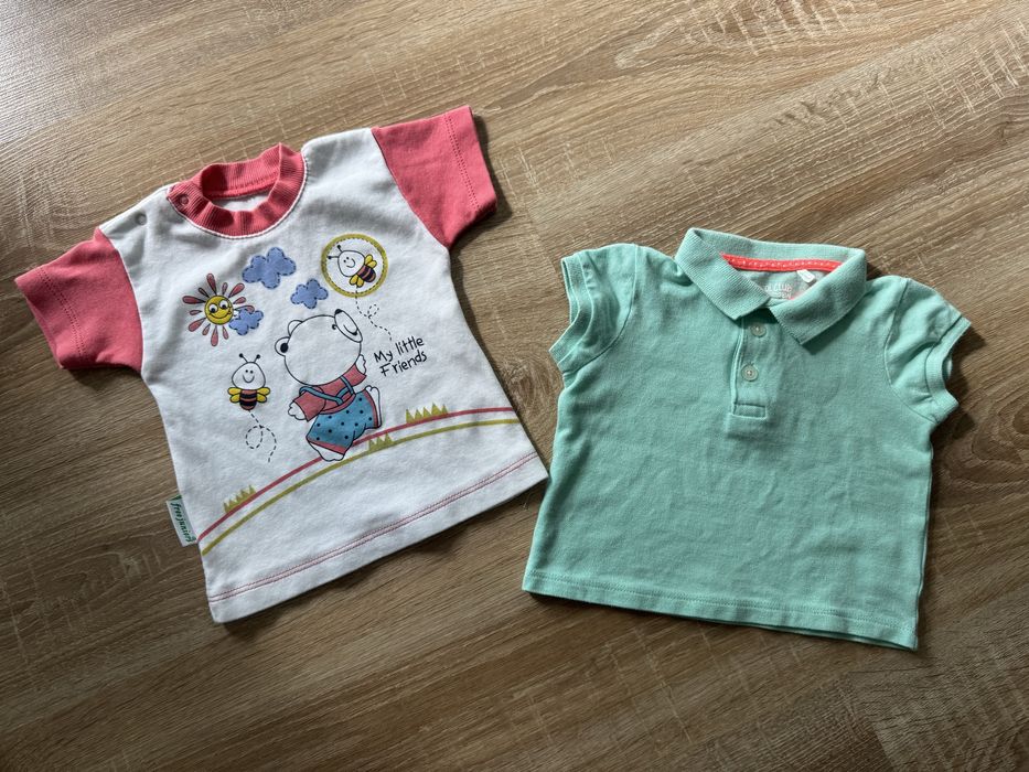 2 bluzeczki w rozmiarze 68