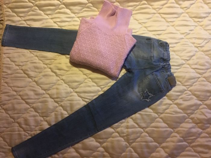 Conjunto Calças e Camisola