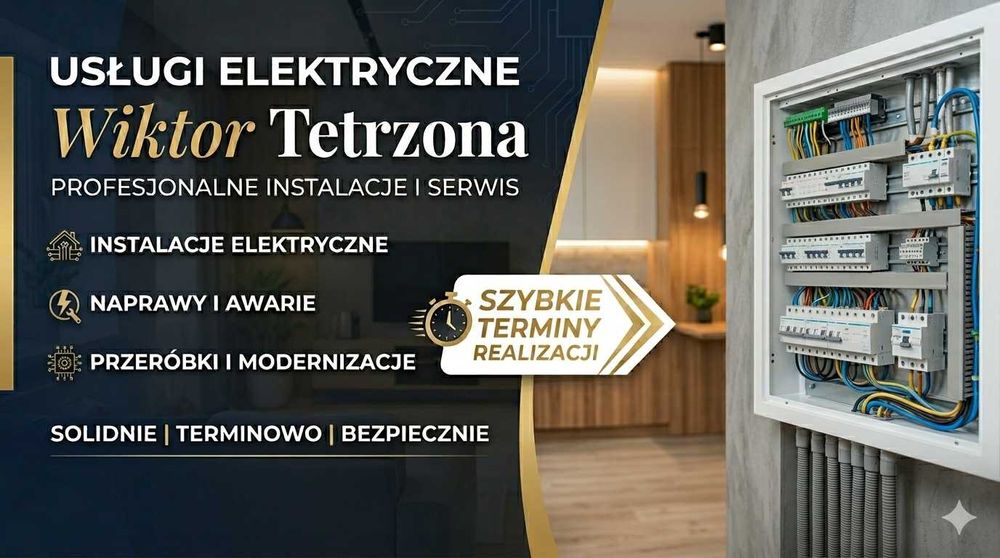 Elektryk – Usługi elektryczne | Instalacje | Naprawy | Przeróbki