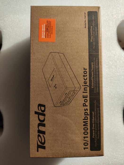 PoE-інжектор Tenda PoE15F