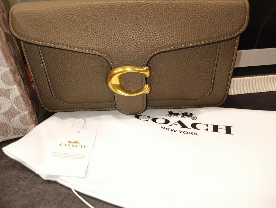 Sprzedam piękną torebkę Khaki brąz Coach