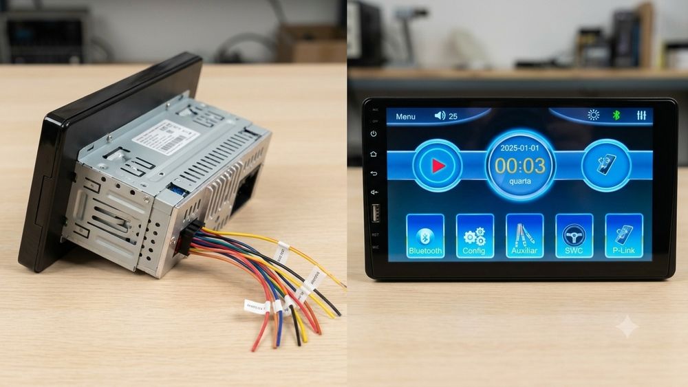 Radios 1 DIN Android (Vários)