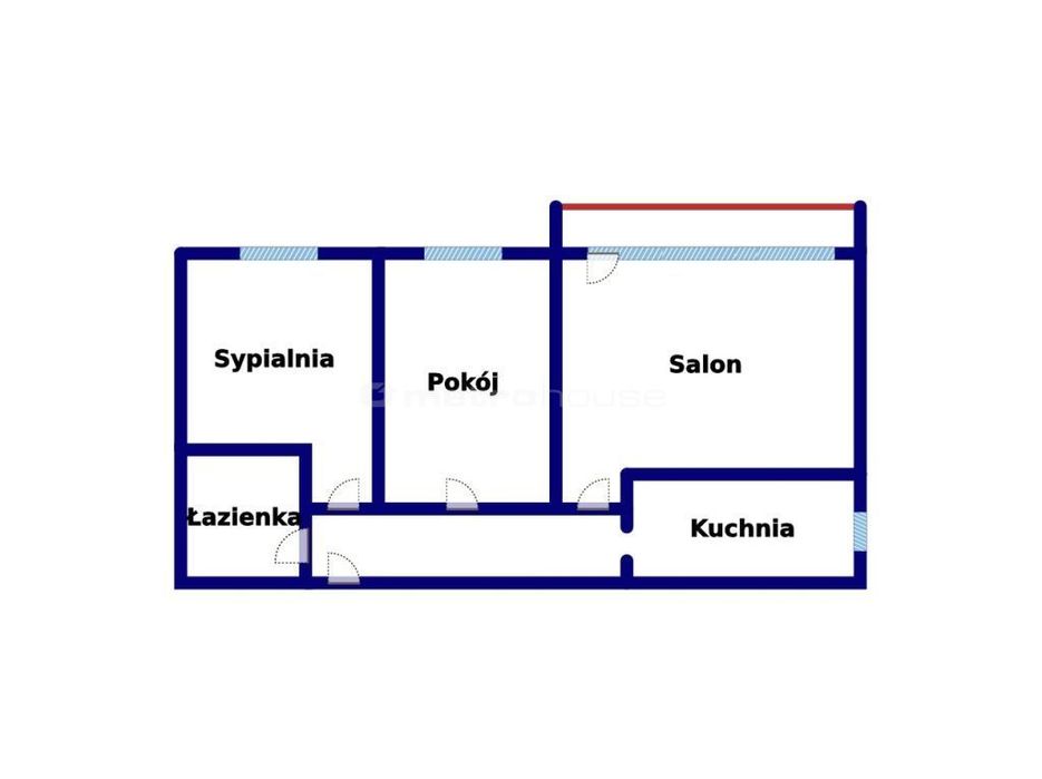 3 niezależne pokoje - CENTRUM!