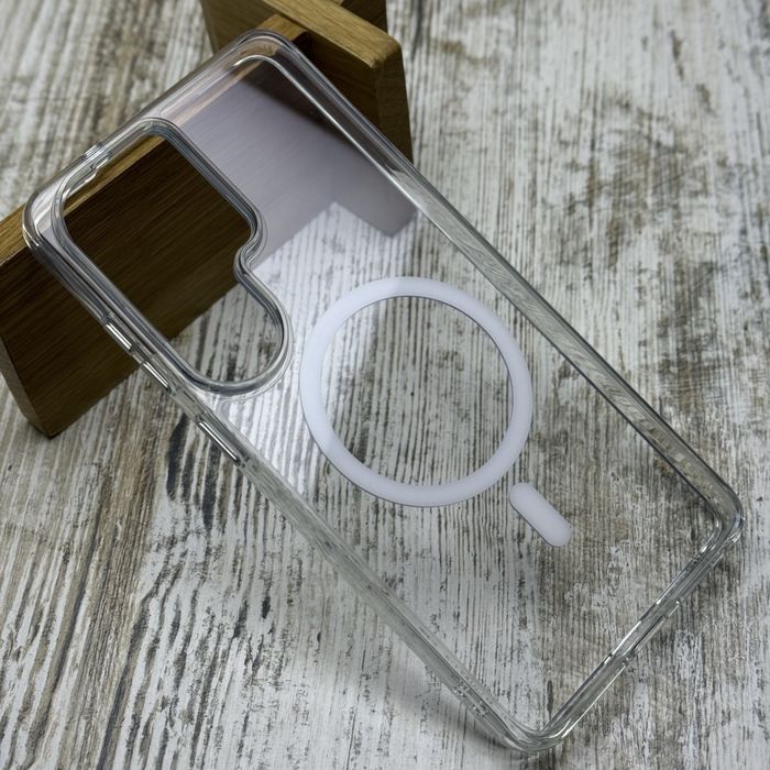 Чехол премиум Fibra Crystal MagSafe на Samsung S26 Ultra/ S26 Чохол