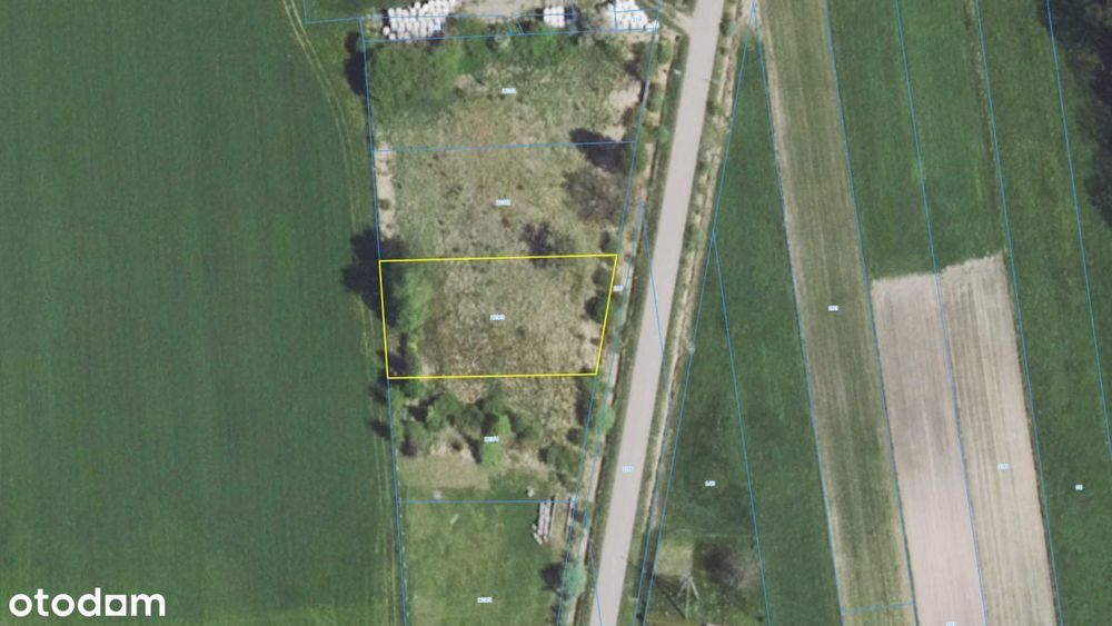 Działka budowlana Gosławice 1242m2