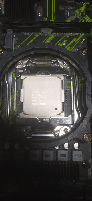 Материнська плата +процессор Intel Xeon E5-2680 v4