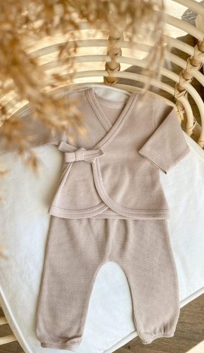 Детский костюмчик на выписку  интерлок 56 размер