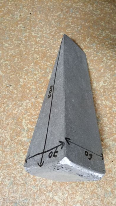 Klin aluminiowy .