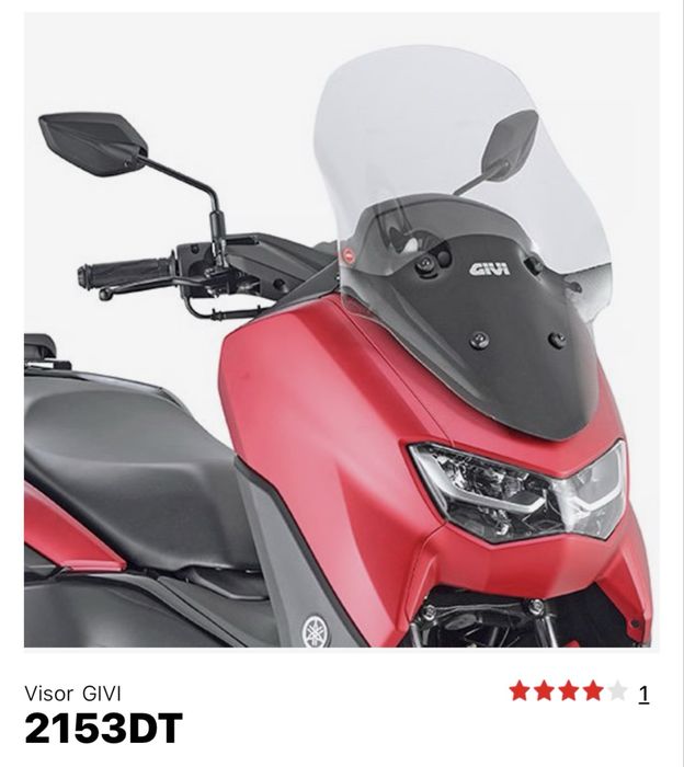 Visor /Vidro medio para Yamaha Nmax 125  v2