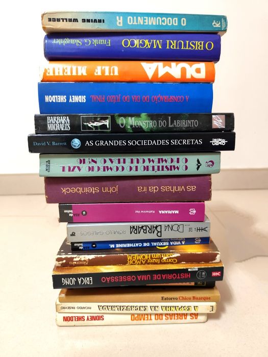 Livros antigos (Mistério / Policiais / Suspense / Eróticos)