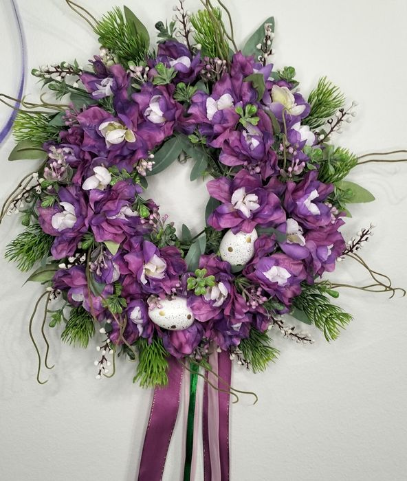 Wianek wiosenny, wianek na drzwi