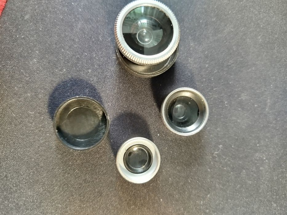 Сріблясті об'єктиви риб'яче око для мобільних пристроїв