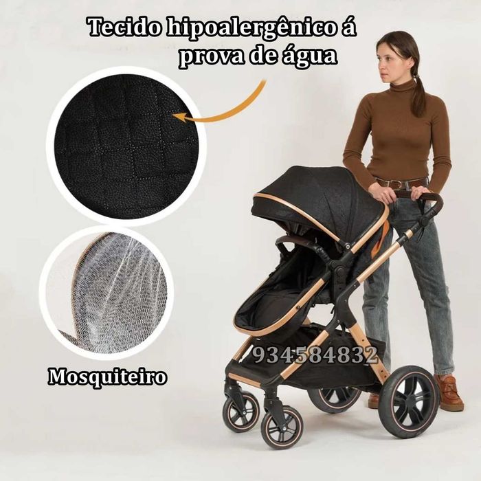 * CARRINHO DE BEBÉ TRIO * 3 em 1 * NOVOS * Oportunidade + Ofertas *