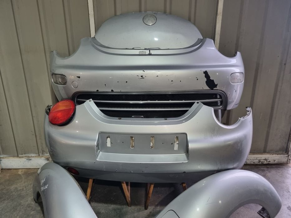 Vw betle para choques capon guarda lamas